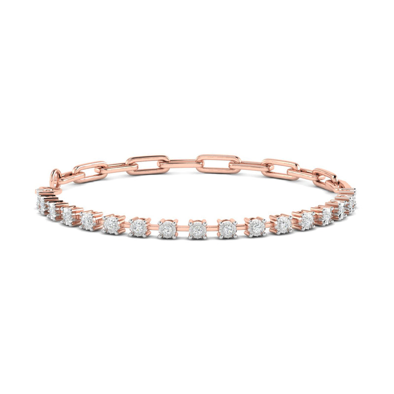 Linkin' Spark Tennis Bracelet