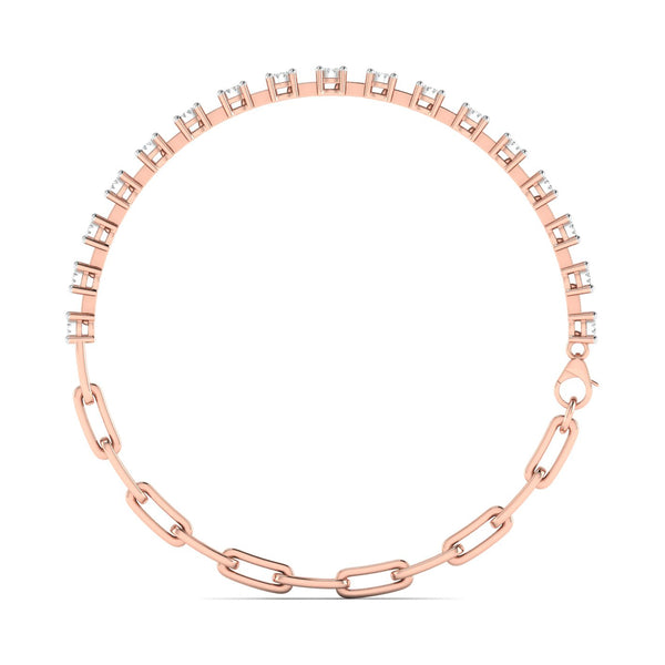 Linkin' Spark Tennis Bracelet