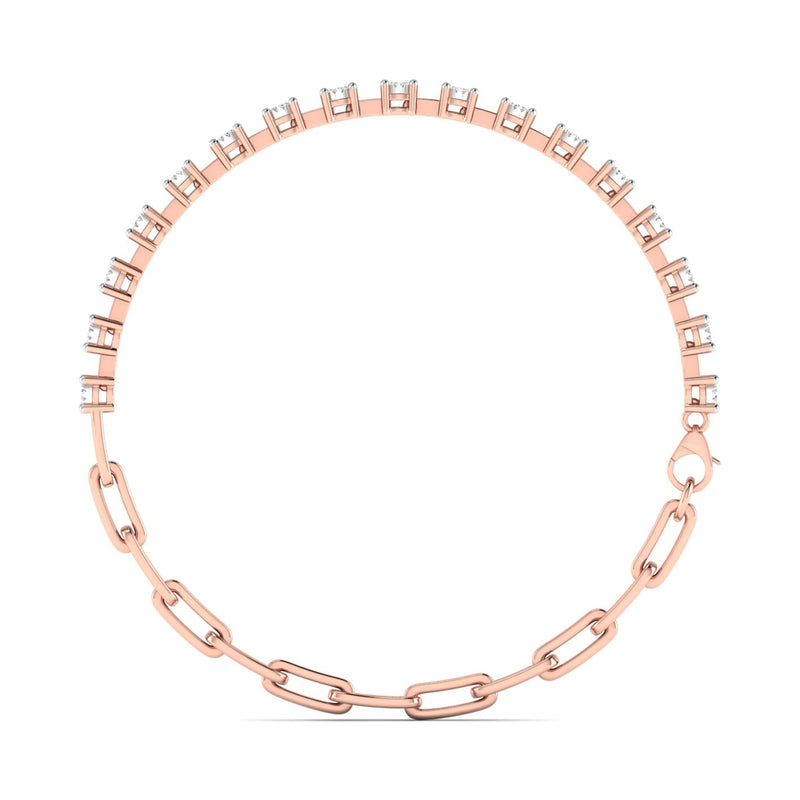 Linkin' Spark Tennis Bracelet