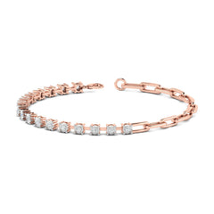 Linkin' Spark Tennis Bracelet