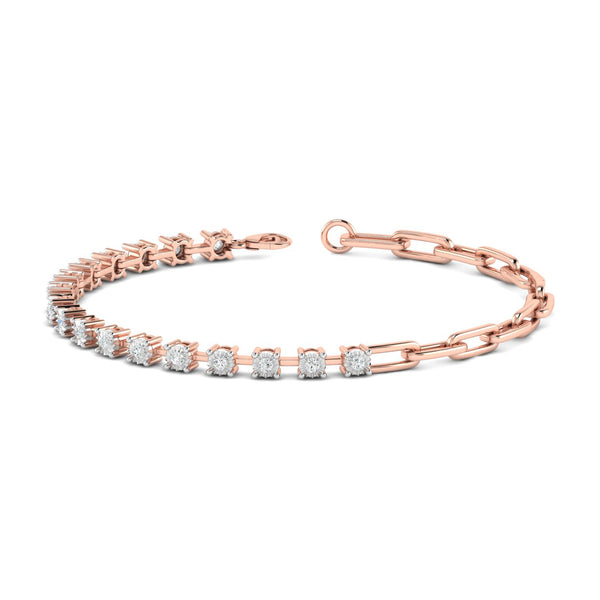 Linkin' Spark Tennis Bracelet