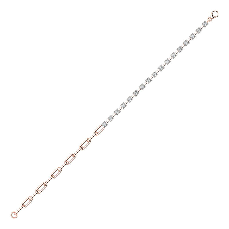 Linkin' Spark Tennis Bracelet