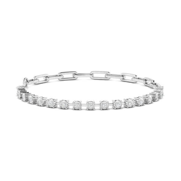 Linkin' Spark Tennis Bracelet