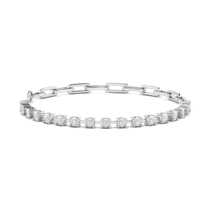 Linkin' Spark Tennis Bracelet