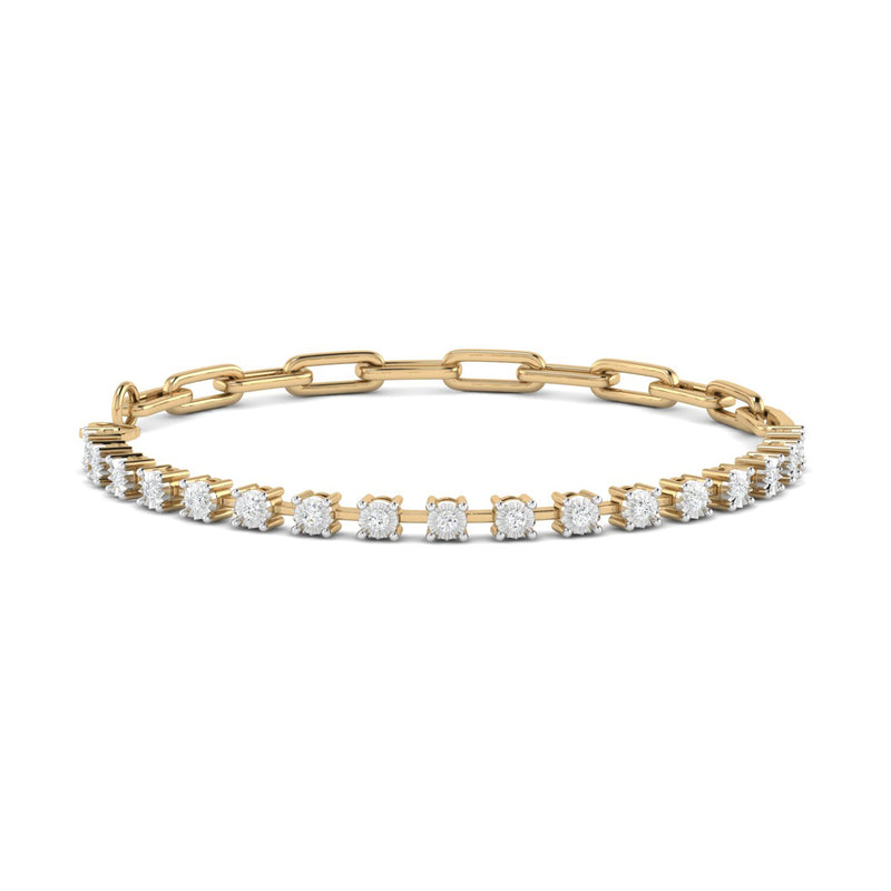 Linkin' Spark Tennis Bracelet