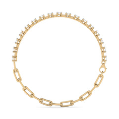 Linkin' Spark Tennis Bracelet