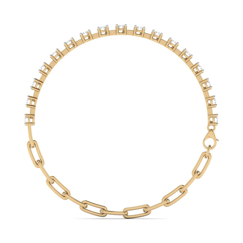 Linkin' Spark Tennis Bracelet
