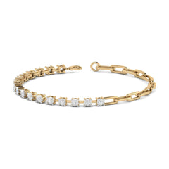 Linkin' Spark Tennis Bracelet