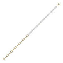 Linkin' Spark Tennis Bracelet