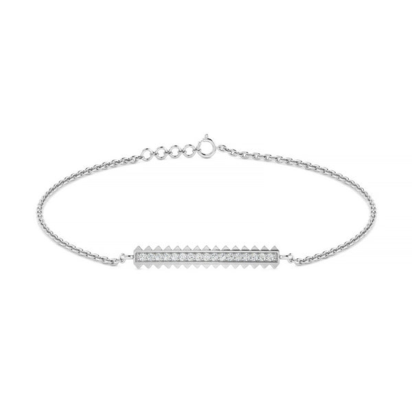 Bedazzled Bar Bracelet