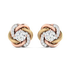Trendy Trinity 0.5 Carat (Each) Solitaire Studs