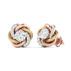 Trendy Trinity 0.5 Carat (Each) Solitaire Studs