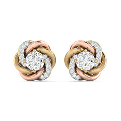 Trendy Trinity 0.5 Carat (Each) Solitaire Studs