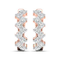 Zigzag Diamond Ear Cuff