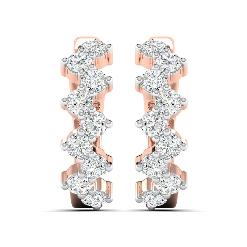 Zigzag Diamond Ear Cuff