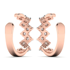 Zigzag Diamond Ear Cuff