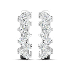 Zigzag Diamond Ear Cuff