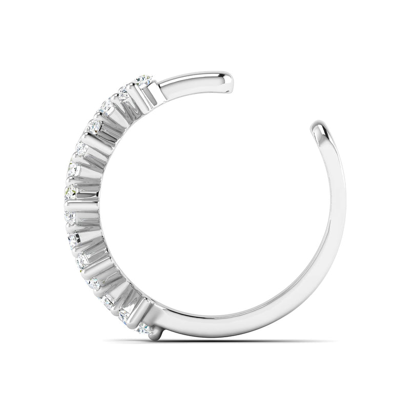 Zigzag Diamond Ear Cuff