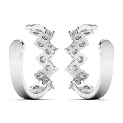 Zigzag Diamond Ear Cuff