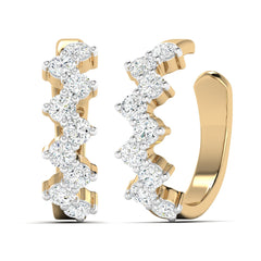 Zigzag Diamond Ear Cuff