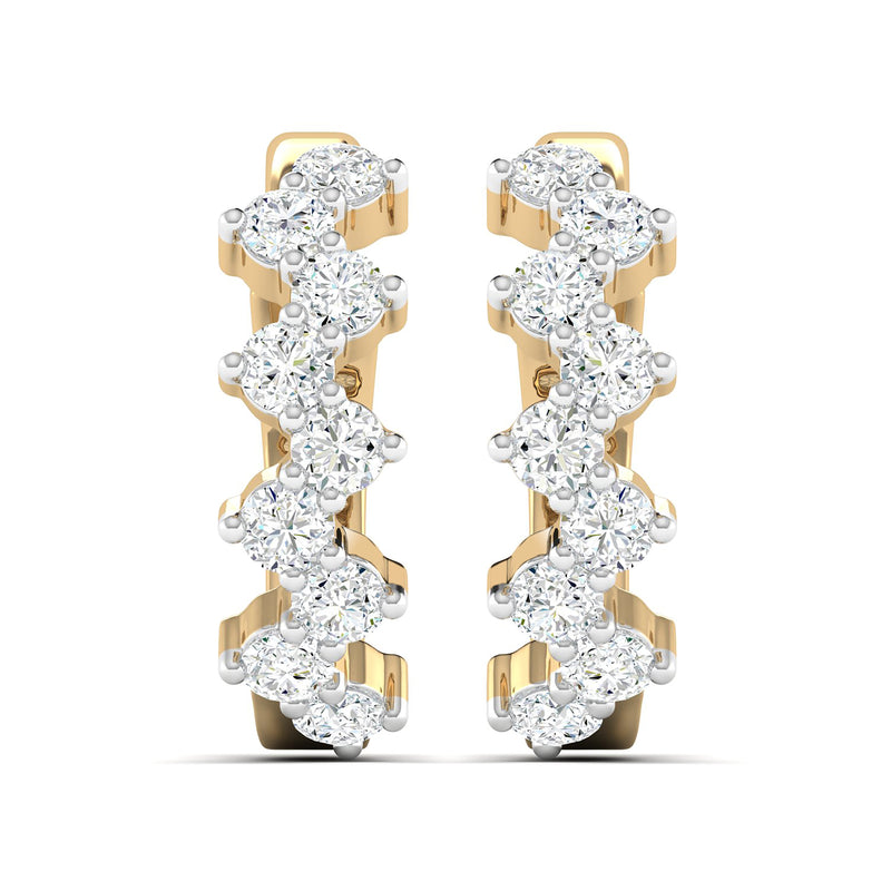 Zigzag Diamond Ear Cuff