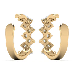 Zigzag Diamond Ear Cuff