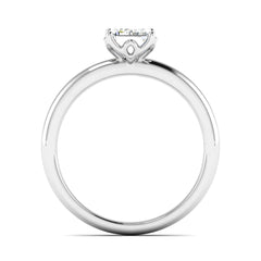 Classic 1 Carat Emerald Cut Solitaire Ring