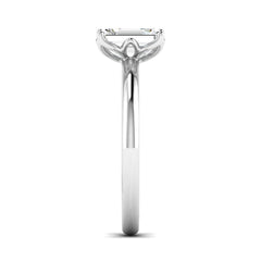 Classic 1 Carat Emerald Cut Solitaire Ring