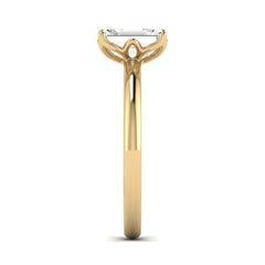 Classic 1 Carat Emerald Cut Solitaire Ring