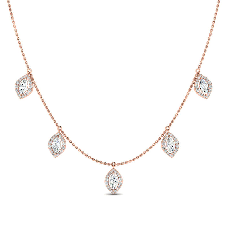 Marquise Dewdrop Necklace