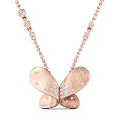 Butterfly Bling Statement Necklace