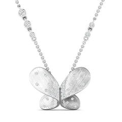 Butterfly Bling Statement Necklace