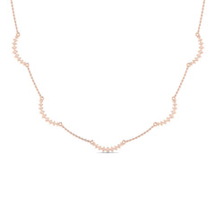 Cascading Curves Necklace