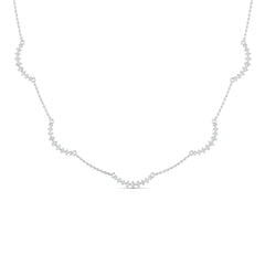 Cascading Curves Necklace