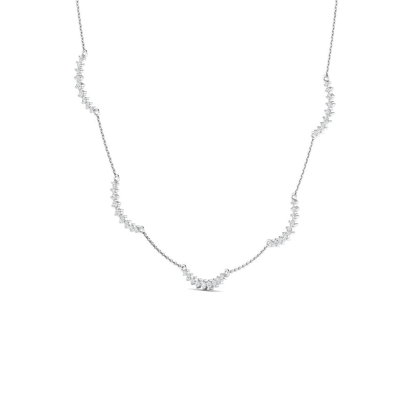 Cascading Curves Necklace