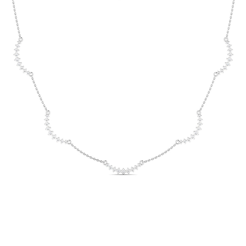 Cascading Curves Necklace