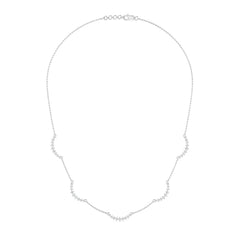Cascading Curves Necklace