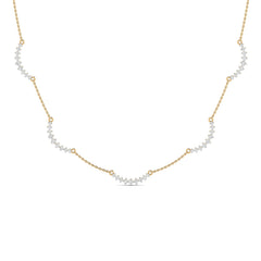 Cascading Curves Necklace