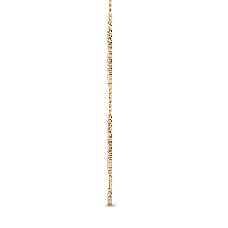 Cascading Curves Necklace