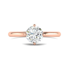 Classic 1 Carat Round Solitaire Ring