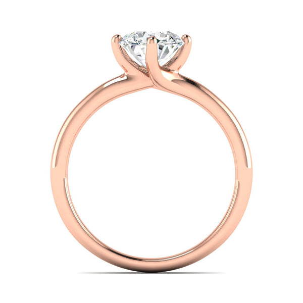 Classic 1 Carat Round Solitaire Ring