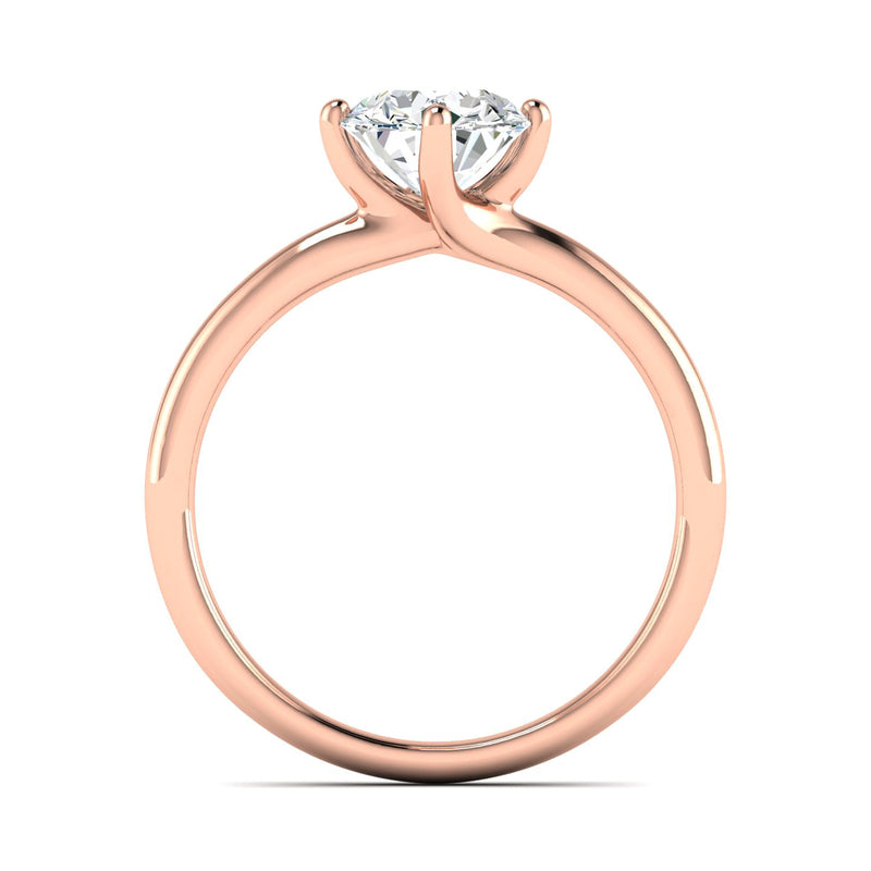 Classic 1 Carat Round Solitaire Ring