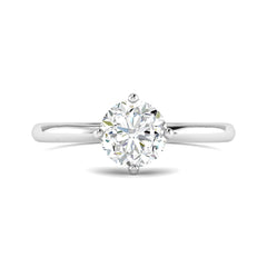Classic 1 Carat Round Solitaire Ring