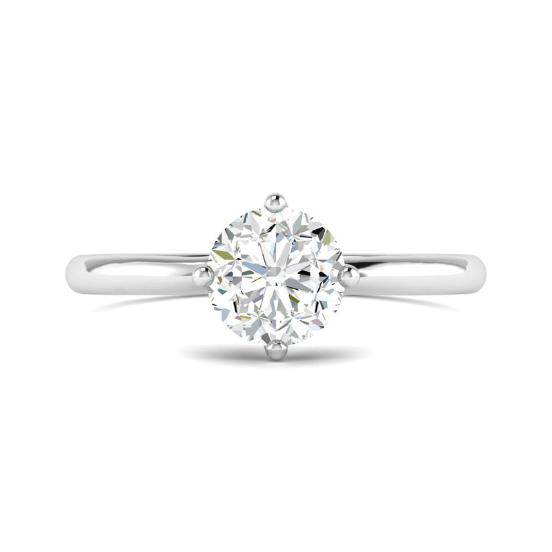 Classic 1 Carat Round Solitaire Ring
