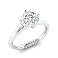 Classic 1 Carat Round Solitaire Ring