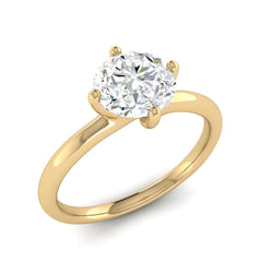 Classic 1 Carat Round Solitaire Ring