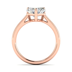 Classic 1.5 Carat Heart Solitaire Ring