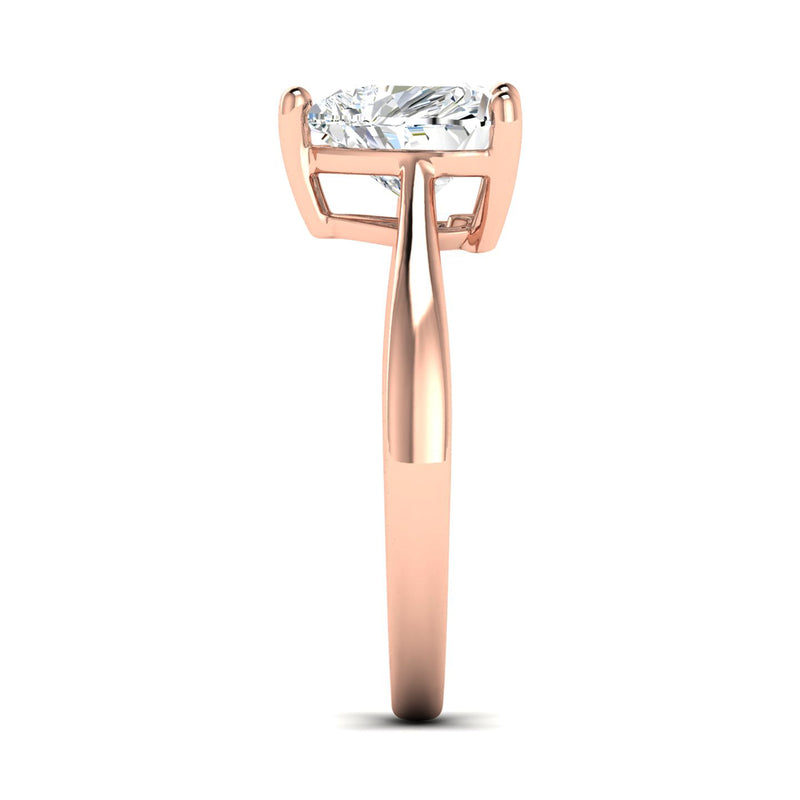 Classic 1.5 Carat Heart Solitaire Ring