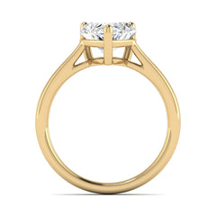 Classic 1.5 Carat Heart Solitaire Ring